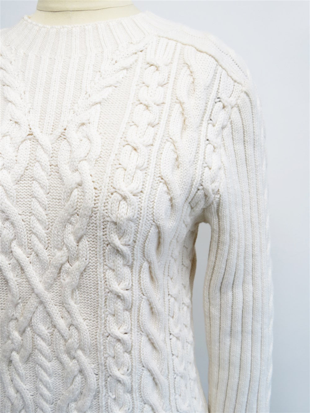 ゴルチエ期 ケーブルニット