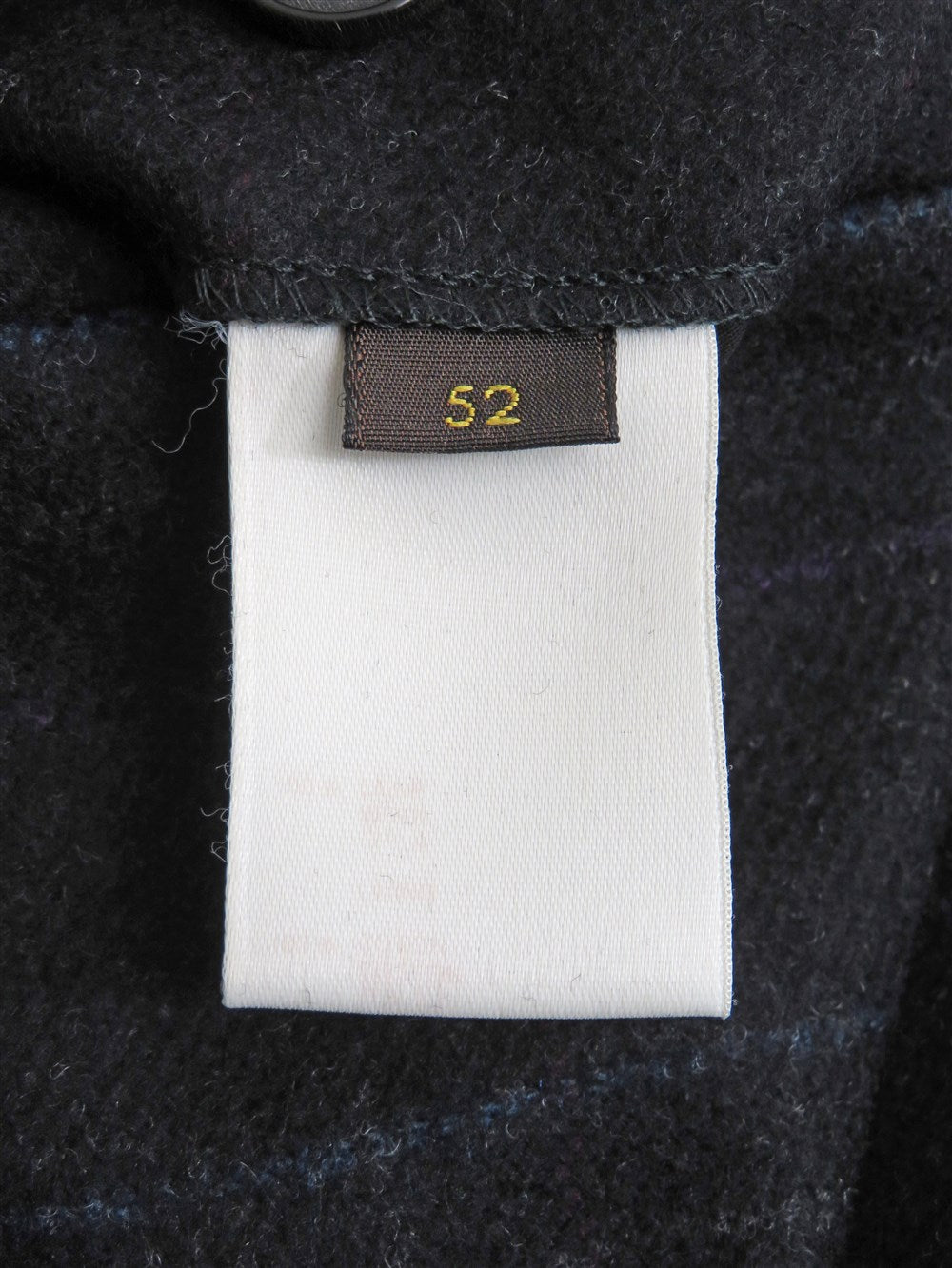 チェック柄 ステンカラー ウール コート