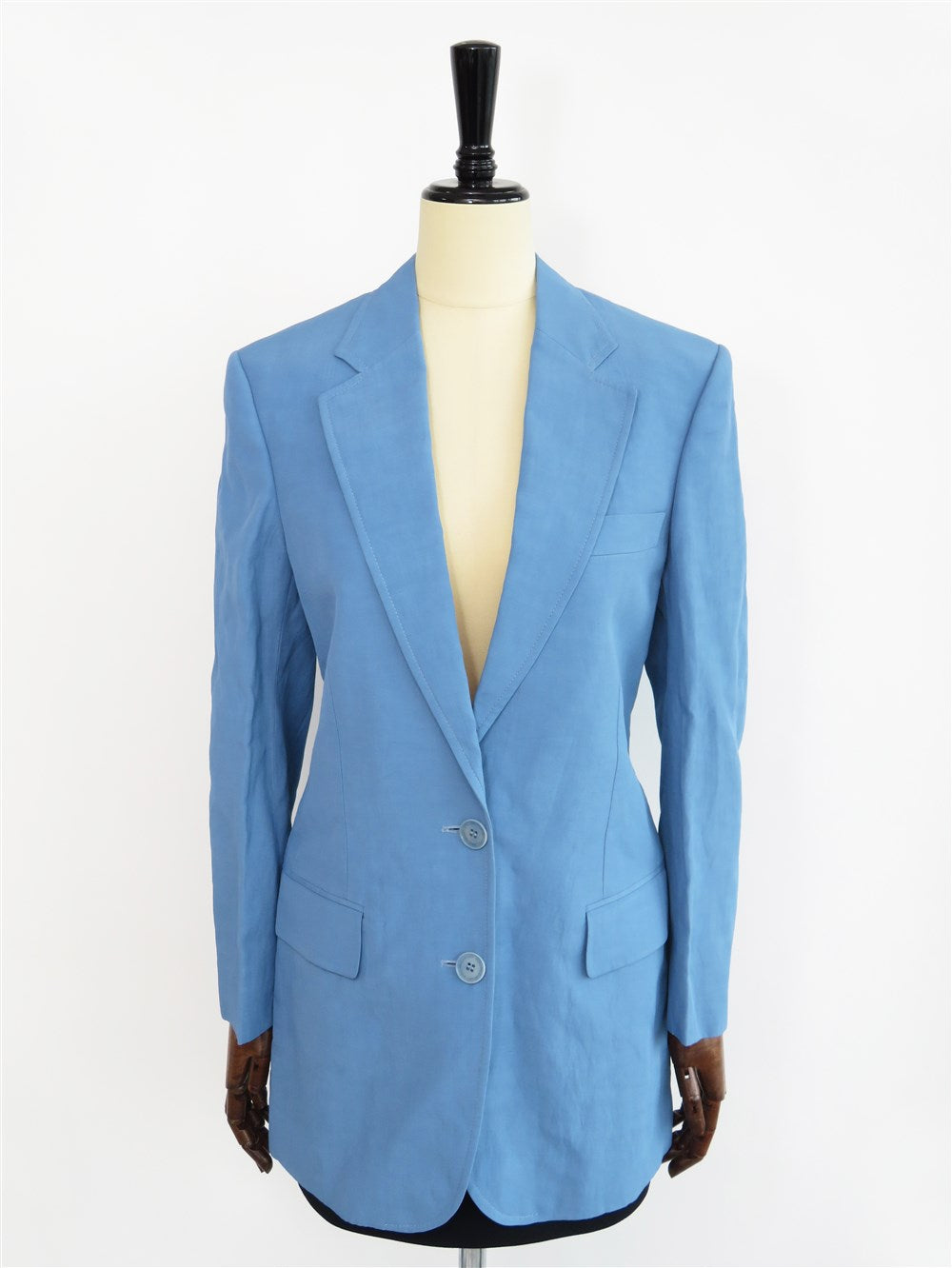 リネン シングル ジャケット