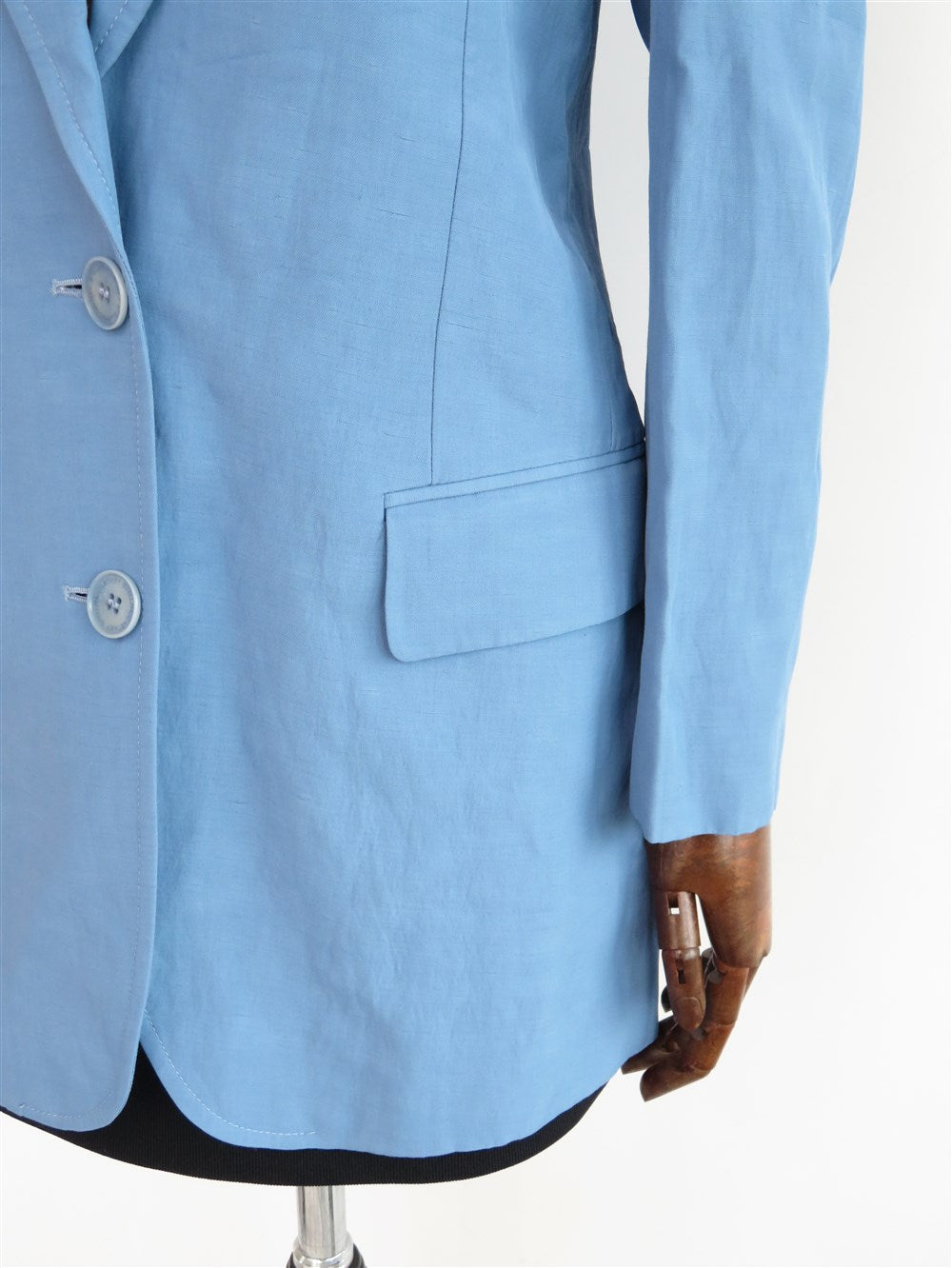 リネン シングル ジャケット