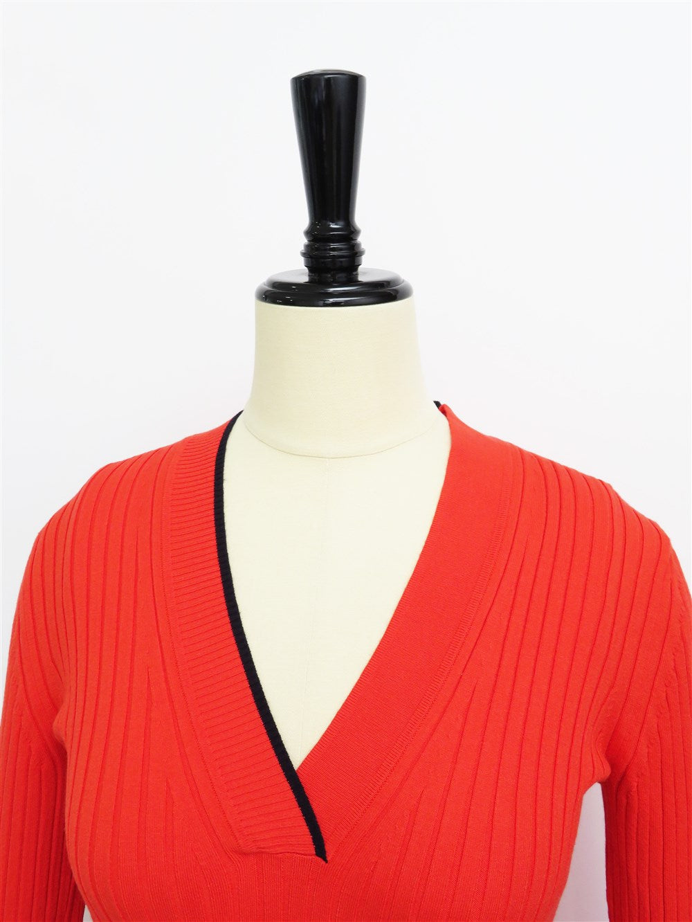 SPORTMAX CODE Vネック リブニット プルオーバー