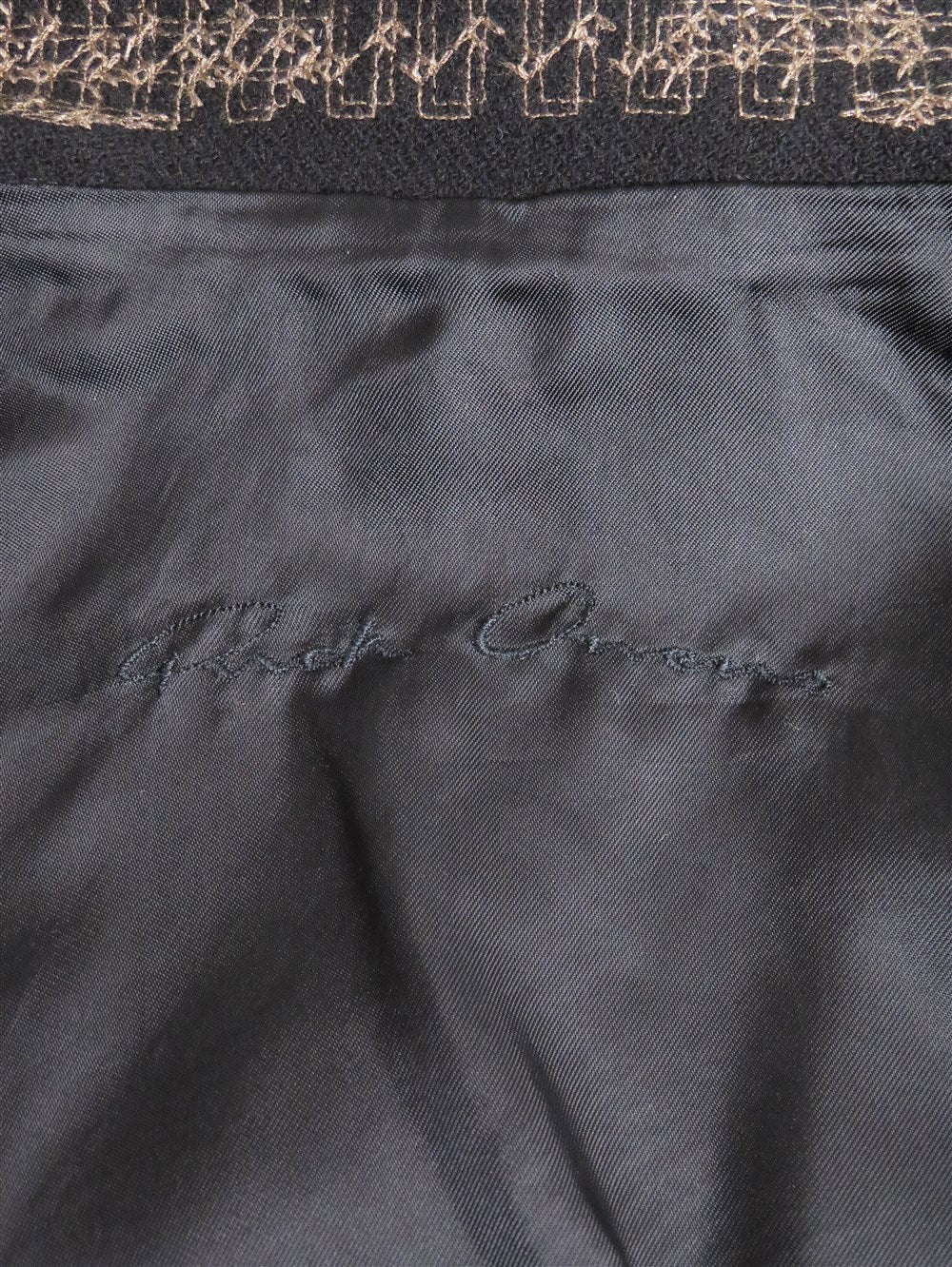 スパンコール カウルネック ジャケット