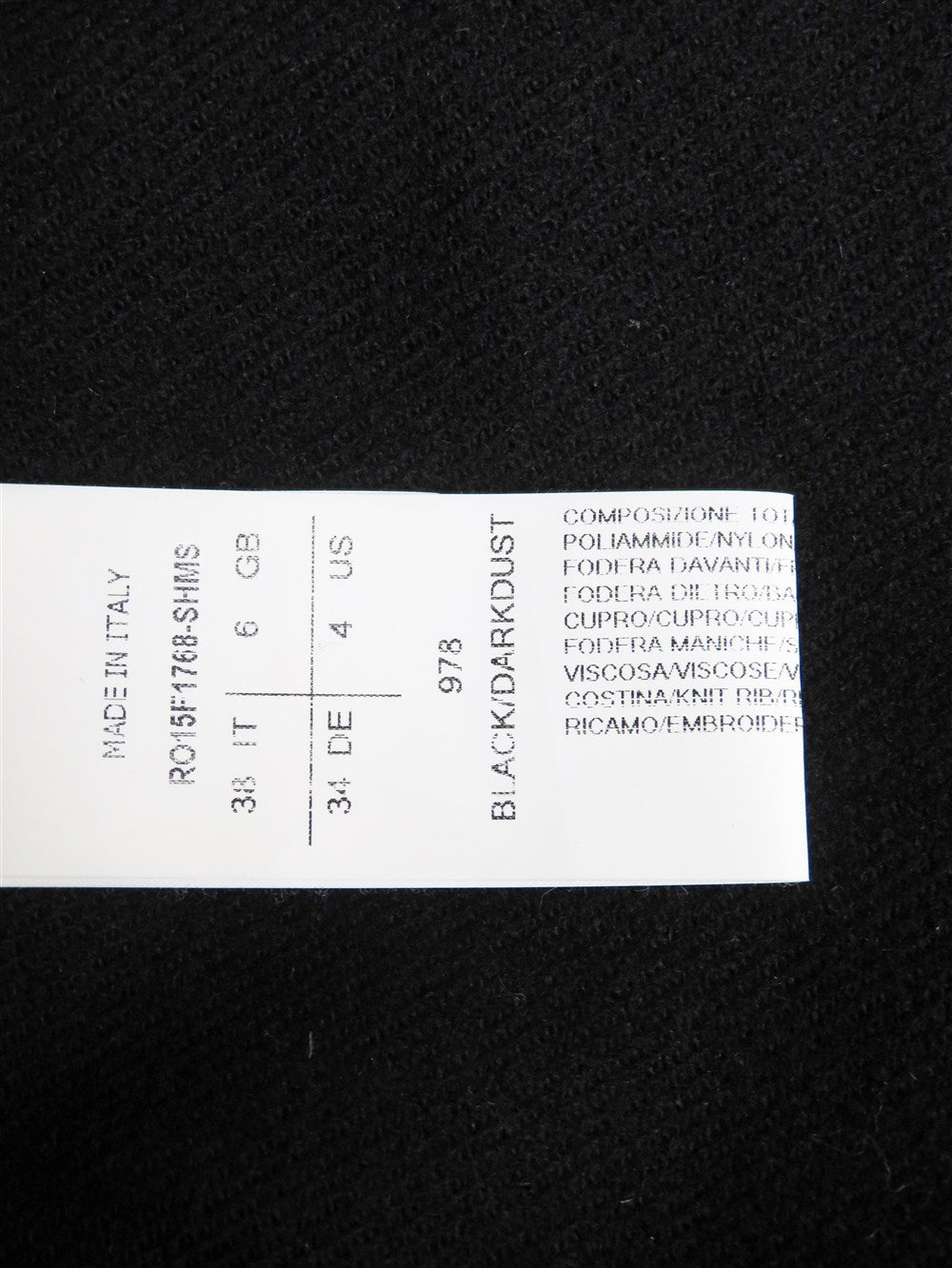 スパンコール カウルネック ジャケット