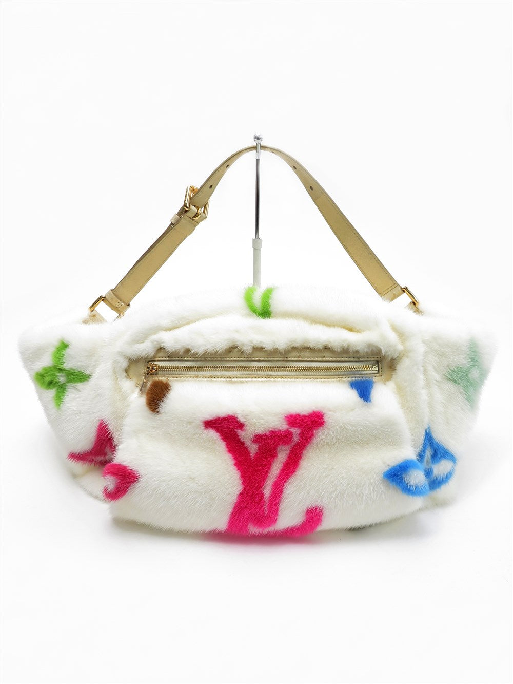 LV×村上隆 ミンク バムバック