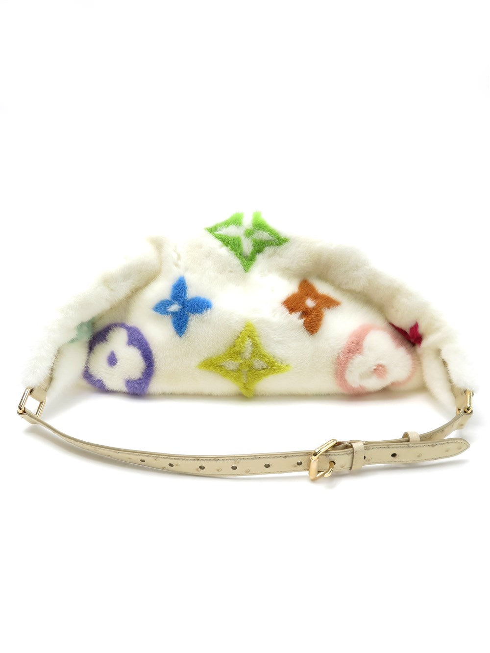 LV×村上隆 ミンク バムバック