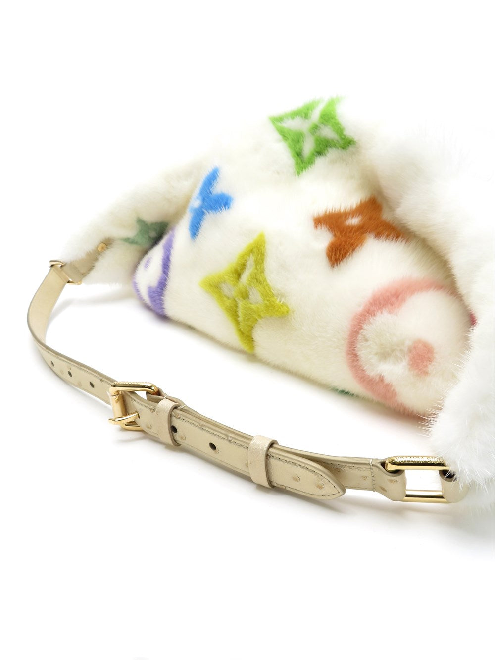 LV×村上隆 ミンク バムバック