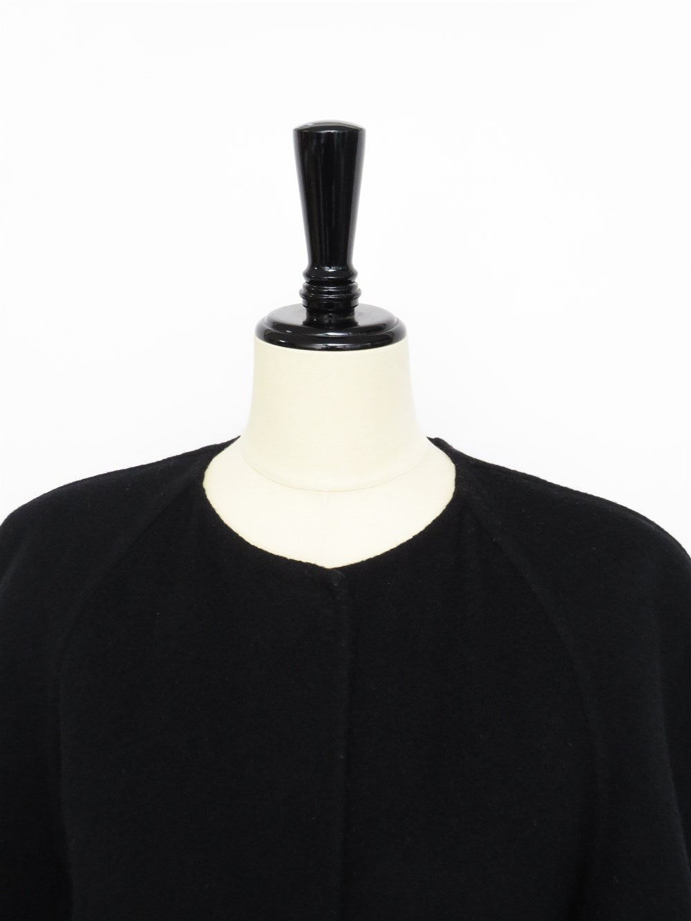 フォックスファーポケット ケープスリーブ ウール コート