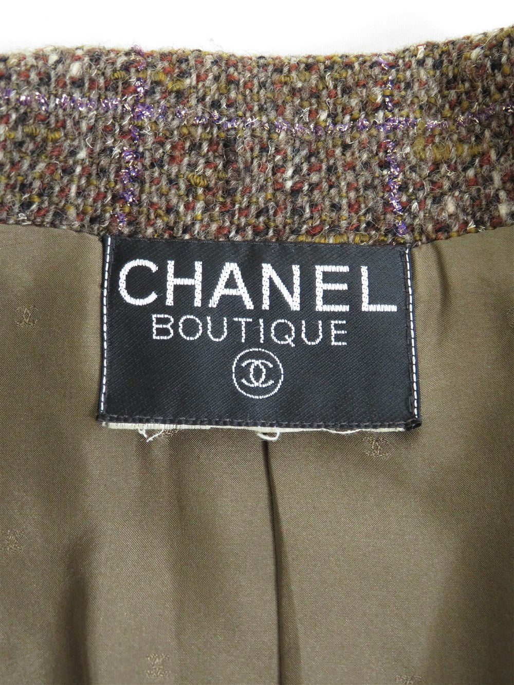 CC ツイード ジャケット