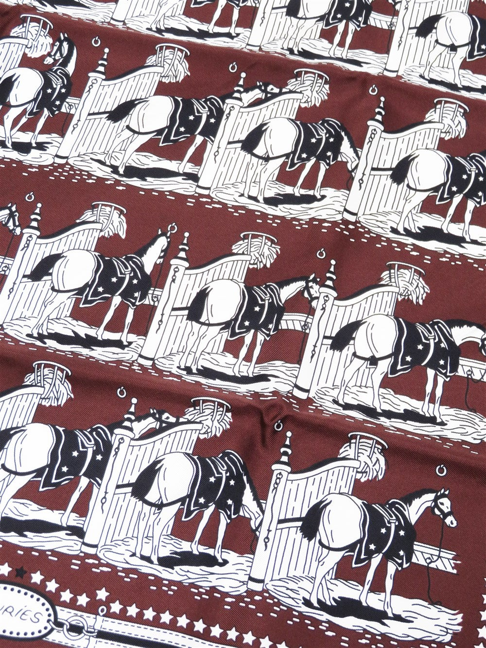 カレ55 ECURIES 厩舎 スカーフ