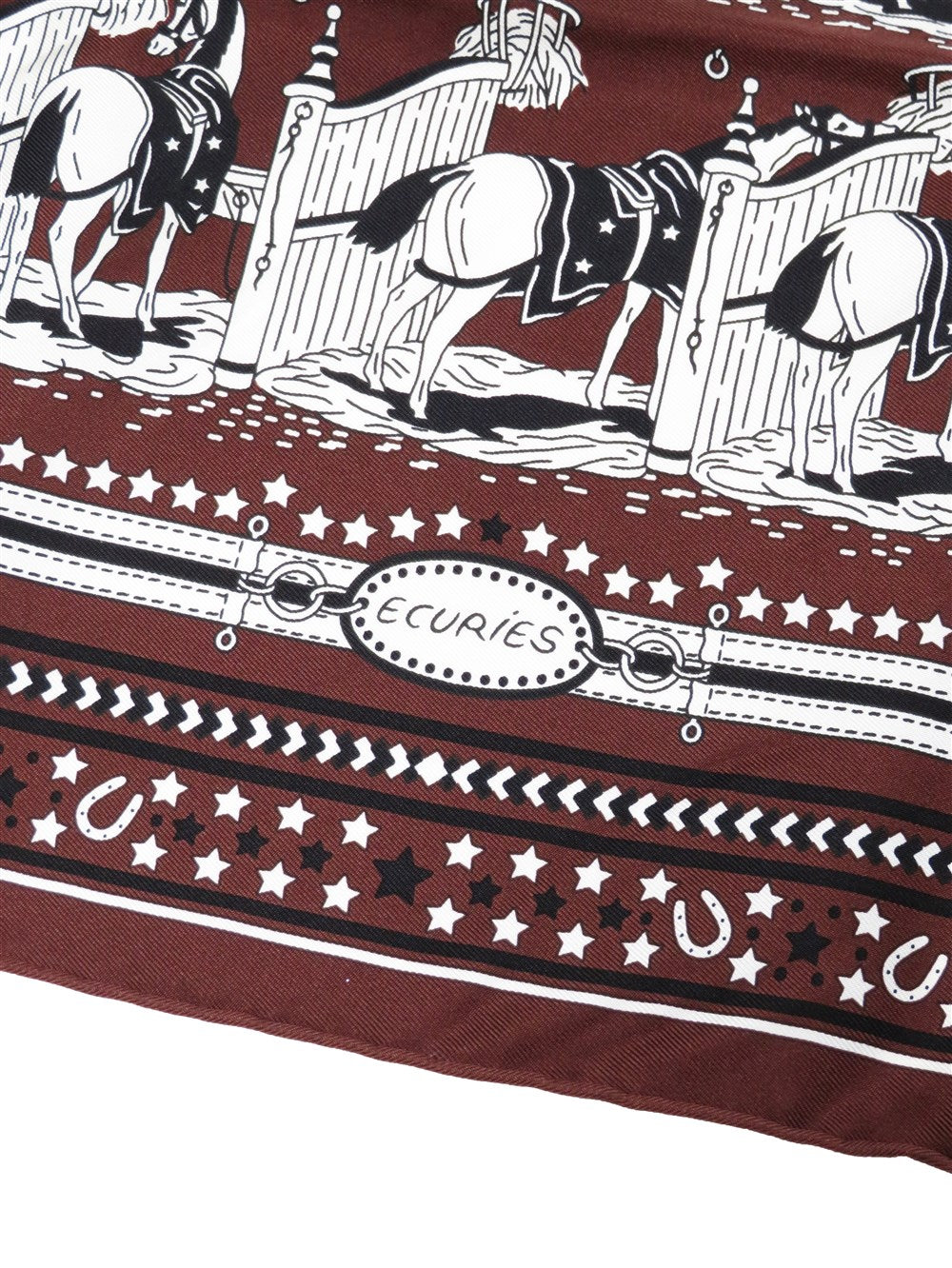 カレ55 ECURIES 厩舎 スカーフ