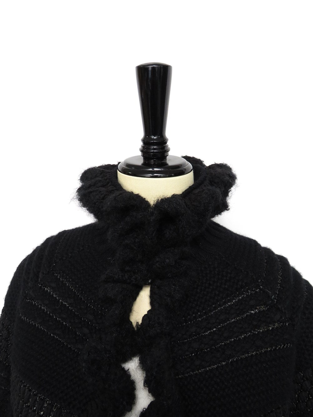 フリル ニット ボレロ