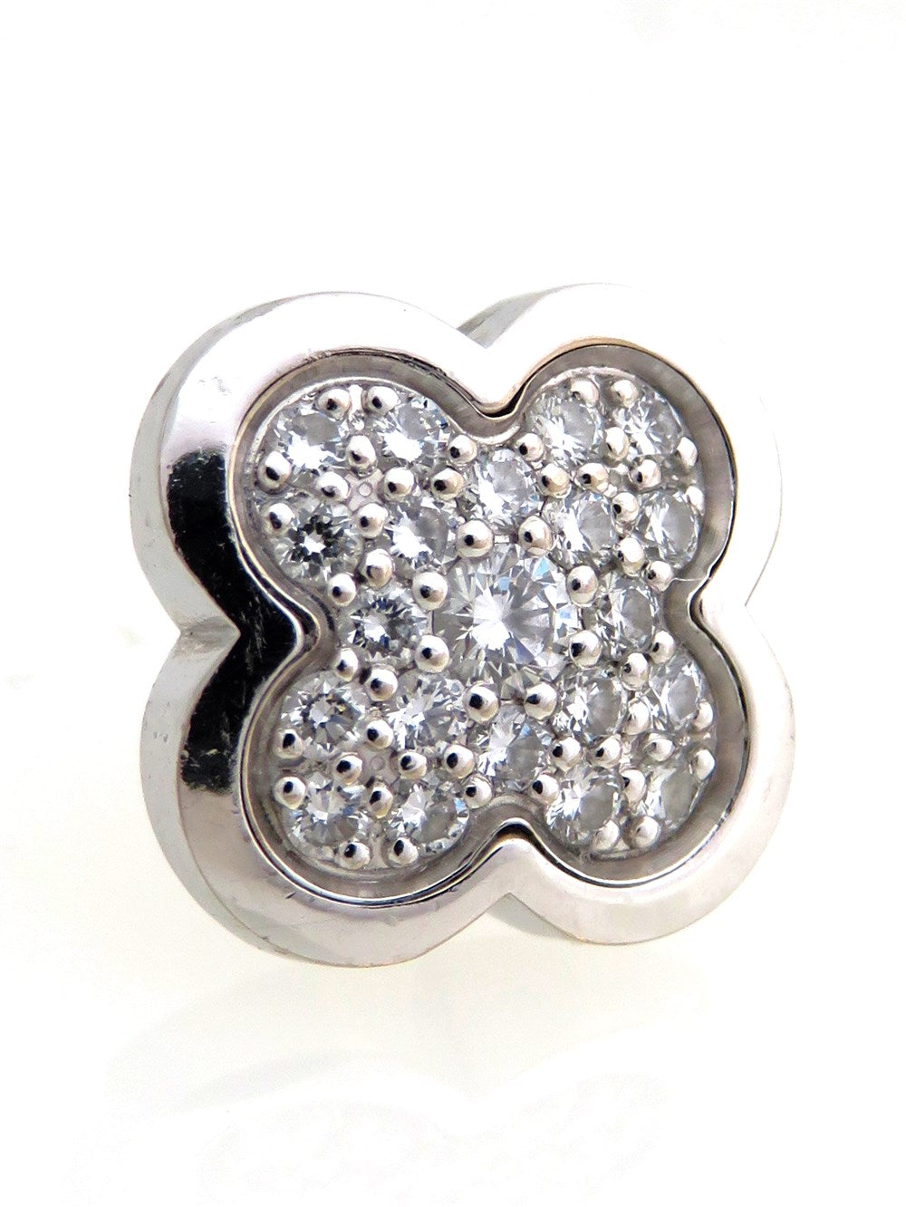 ピュアアルハンブラ ダイヤモンド ピアス