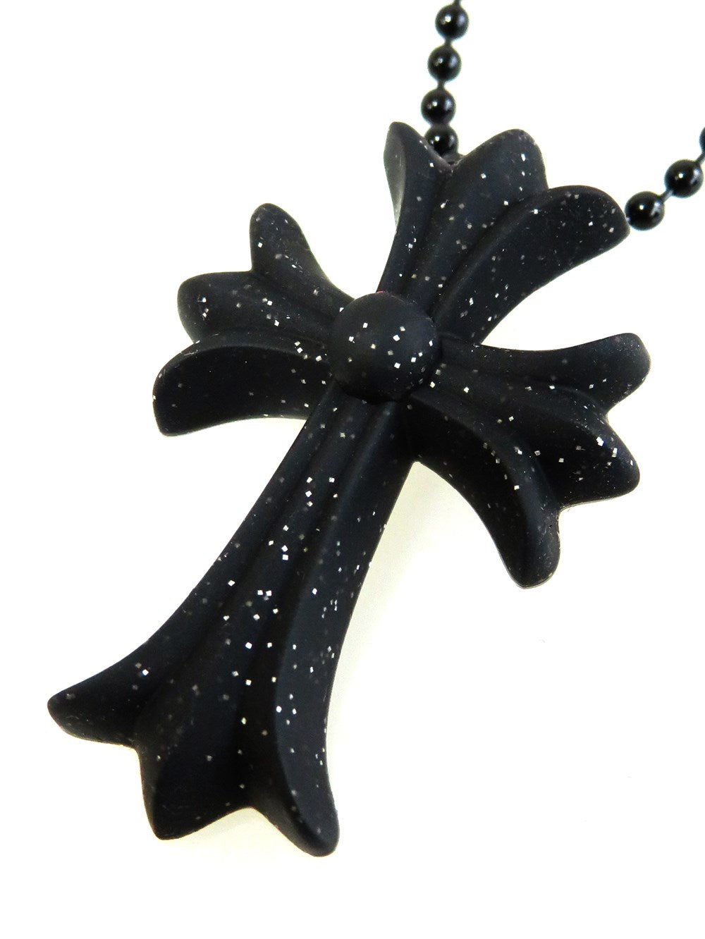 シリコン ラバー CH クロス ネックレス