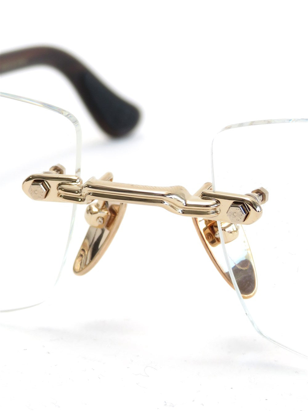 DEEPⅡ リムレス メガネ