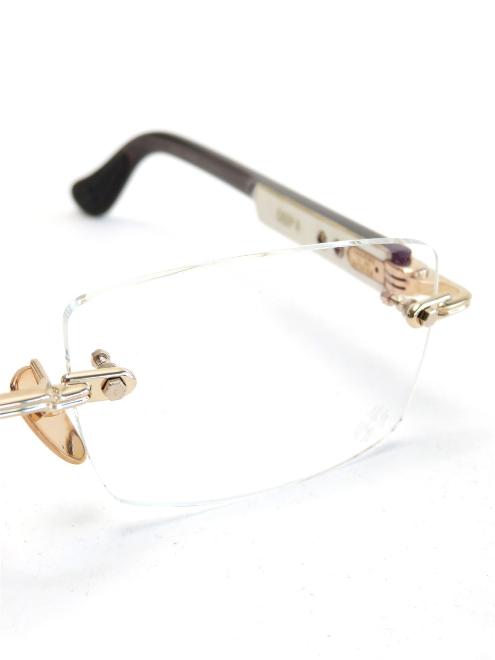 DEEPⅡ リムレス メガネ