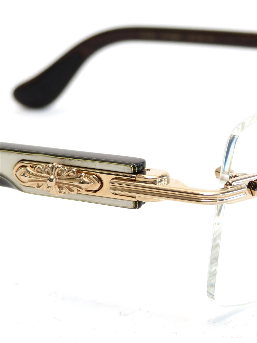 DEEPⅡ リムレス メガネ