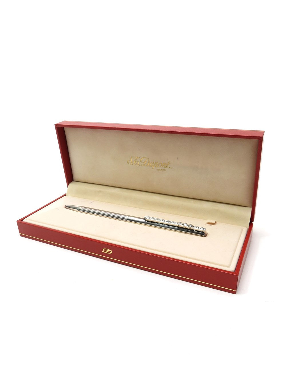 S.T. Dupont ダイヤモンドクリップ ボールペン