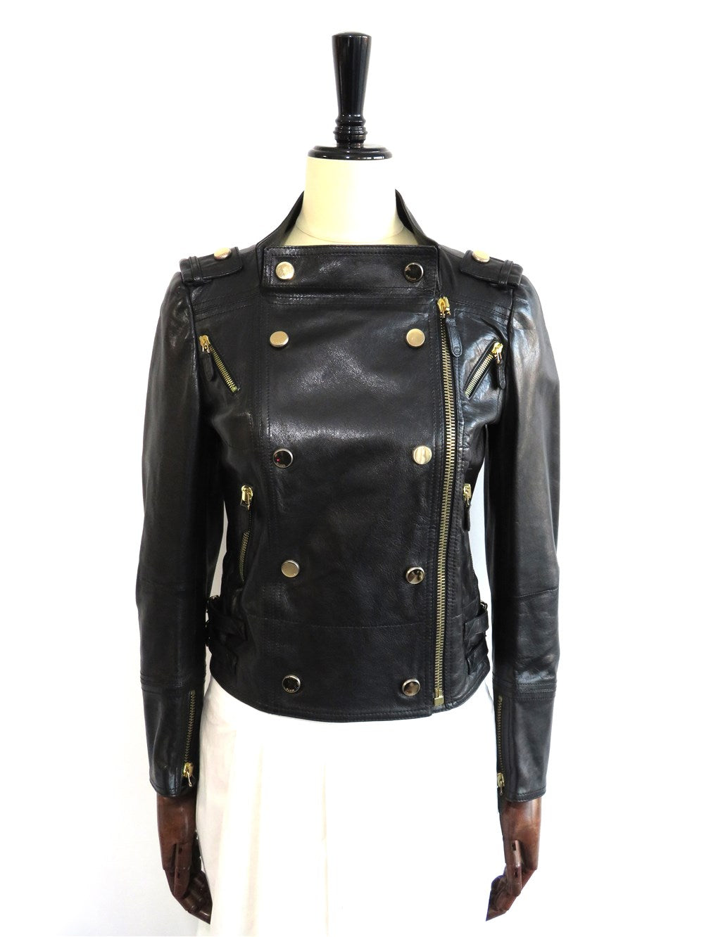 レザー ダブル ライダース ジャケット