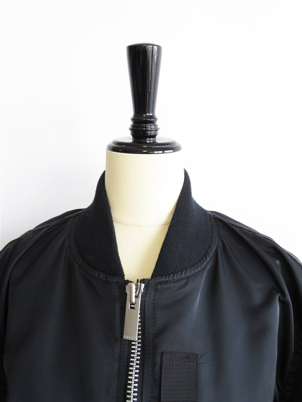 ナイロンツイル  ボンバー ジャケット