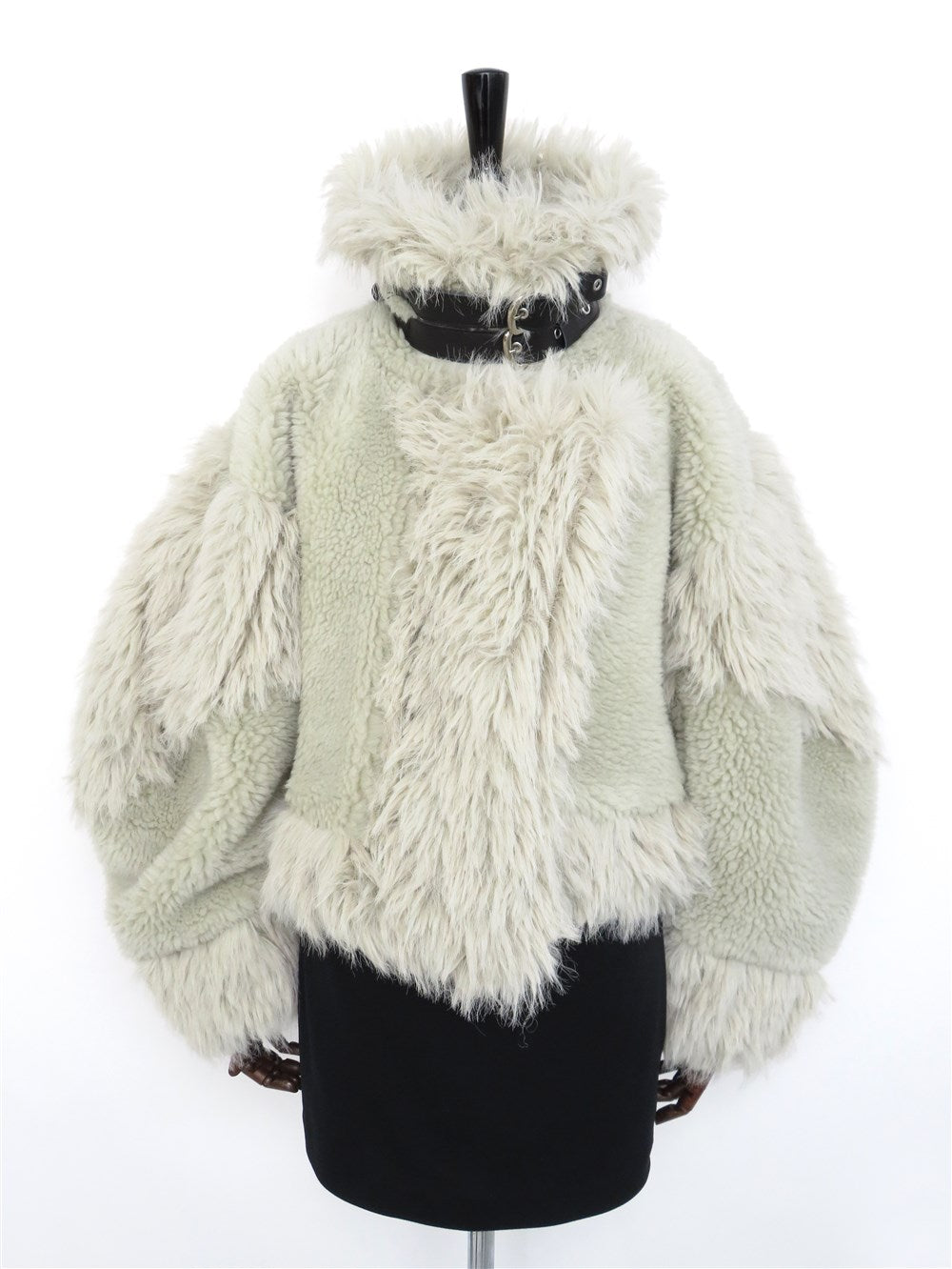 エコファー クロップド ジャケット