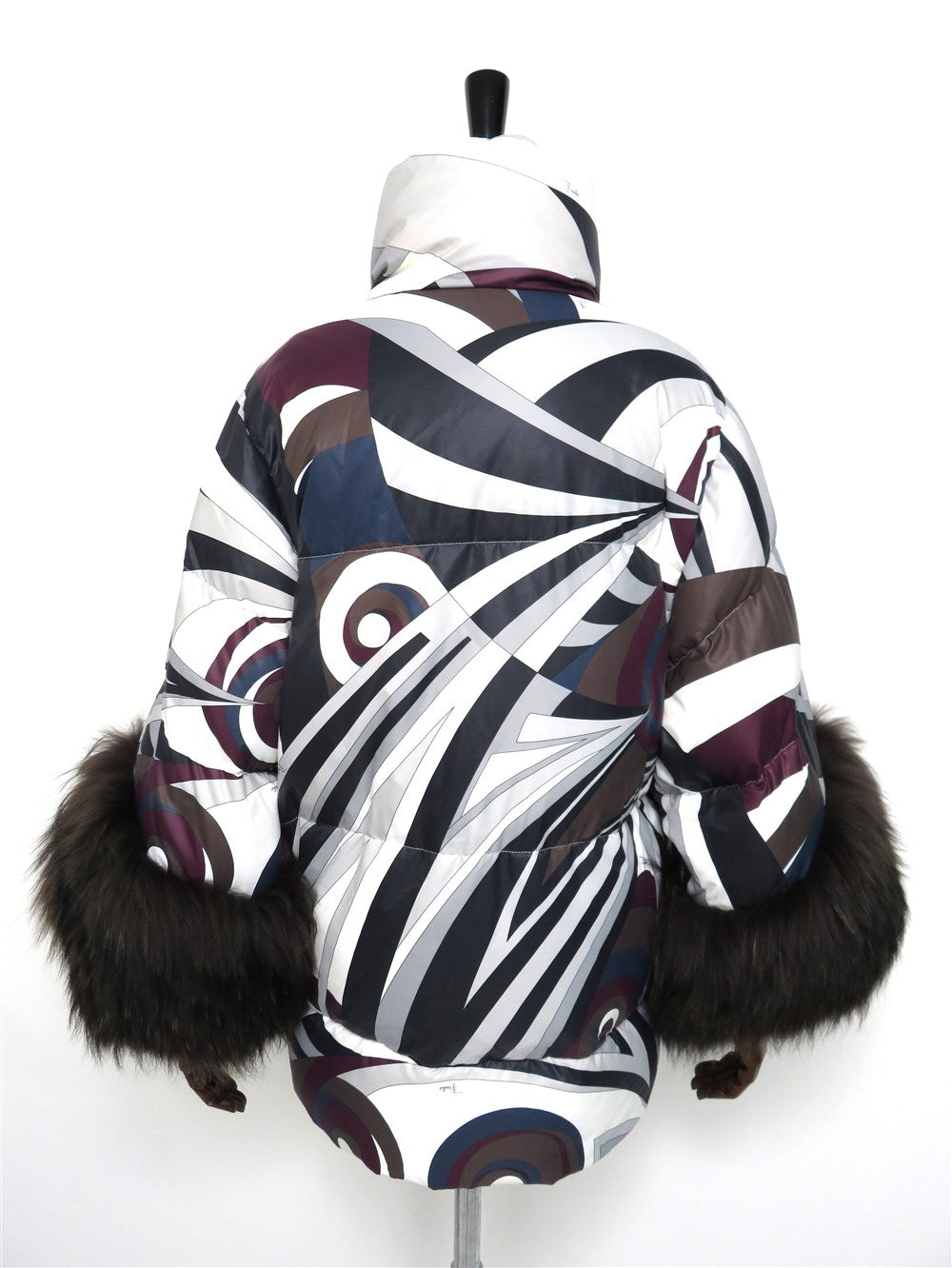 ファーカフス ダウン コート