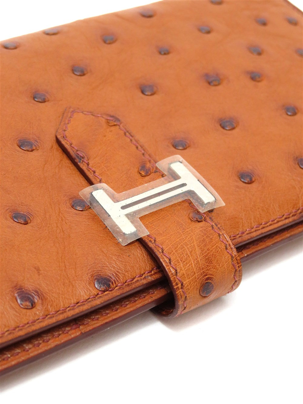 べアン オーストリッチ ロング ウォレット