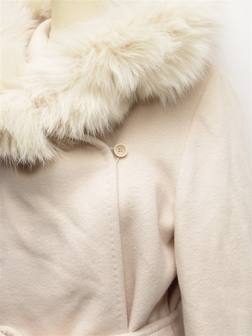 STUDIO フーデッド ファー コート