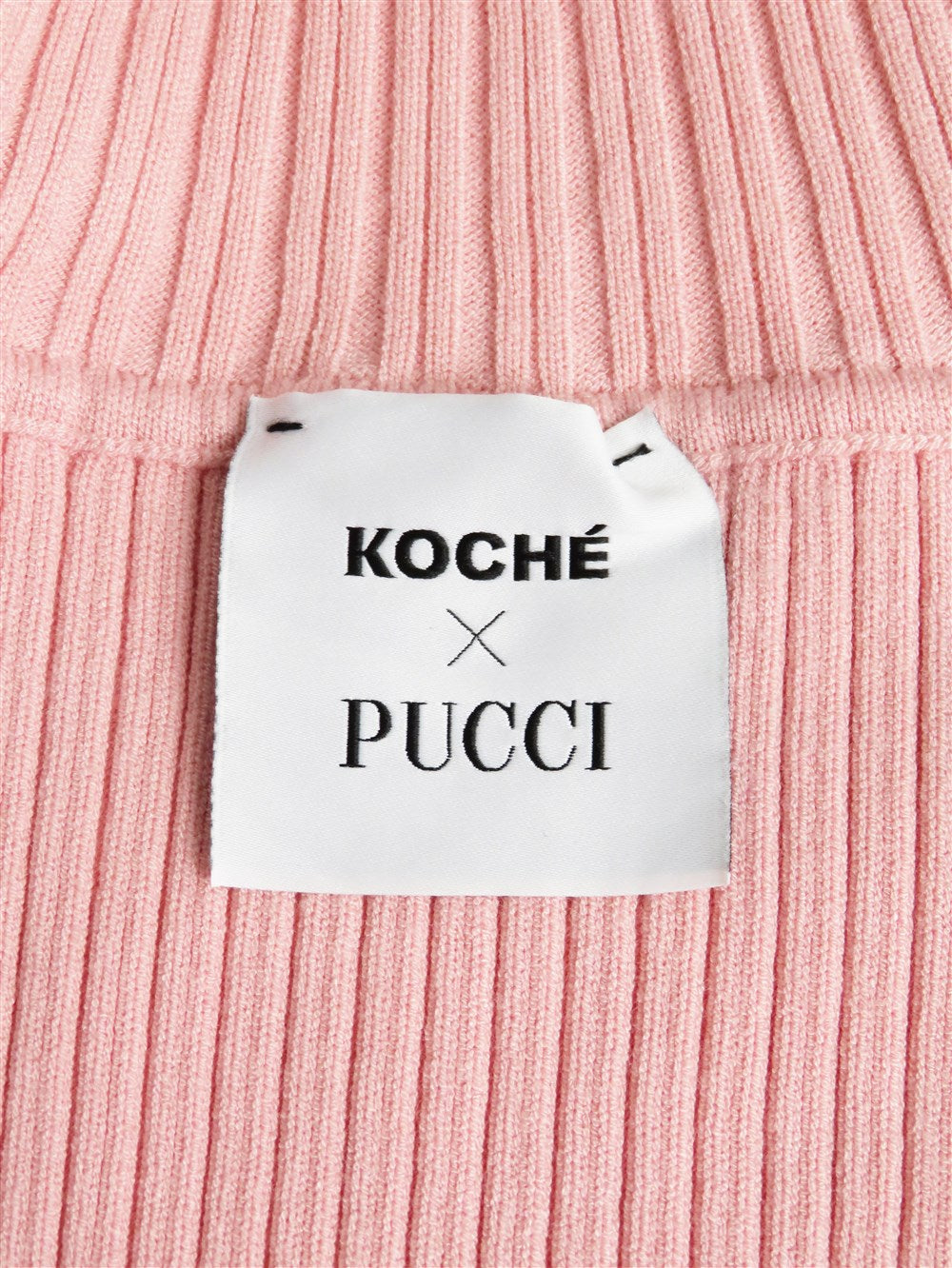 KOCHEｘPUCCI ハイネック リブニット プルオーバー