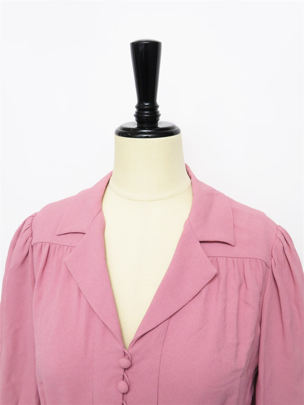 ロングスリーブ フレア ワンピース