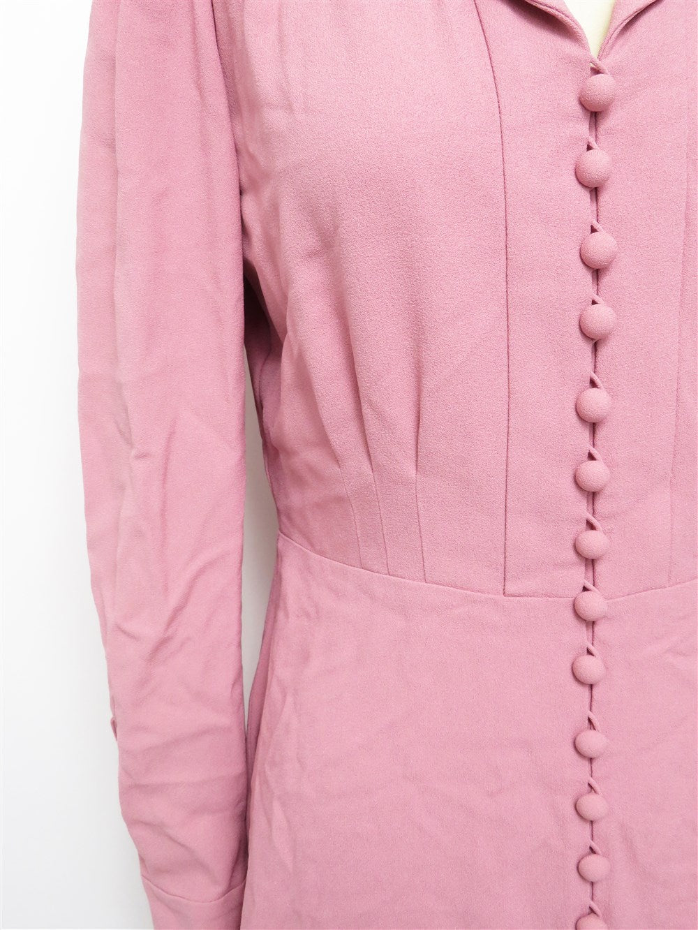 ロングスリーブ フレア ワンピース