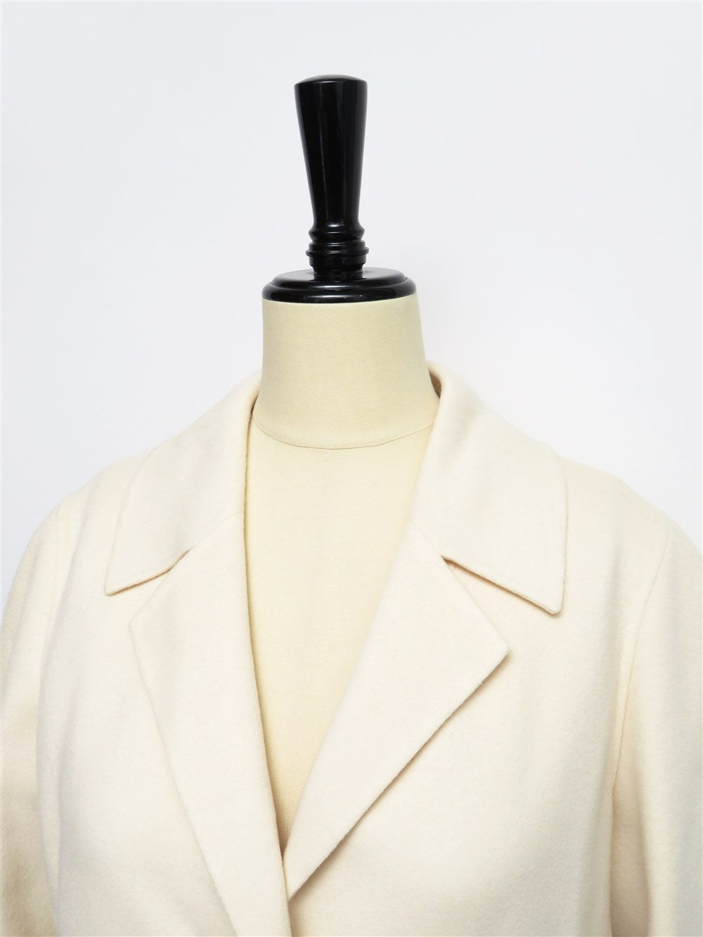 FINITION MAIN ウールカシミヤ チェスター コート