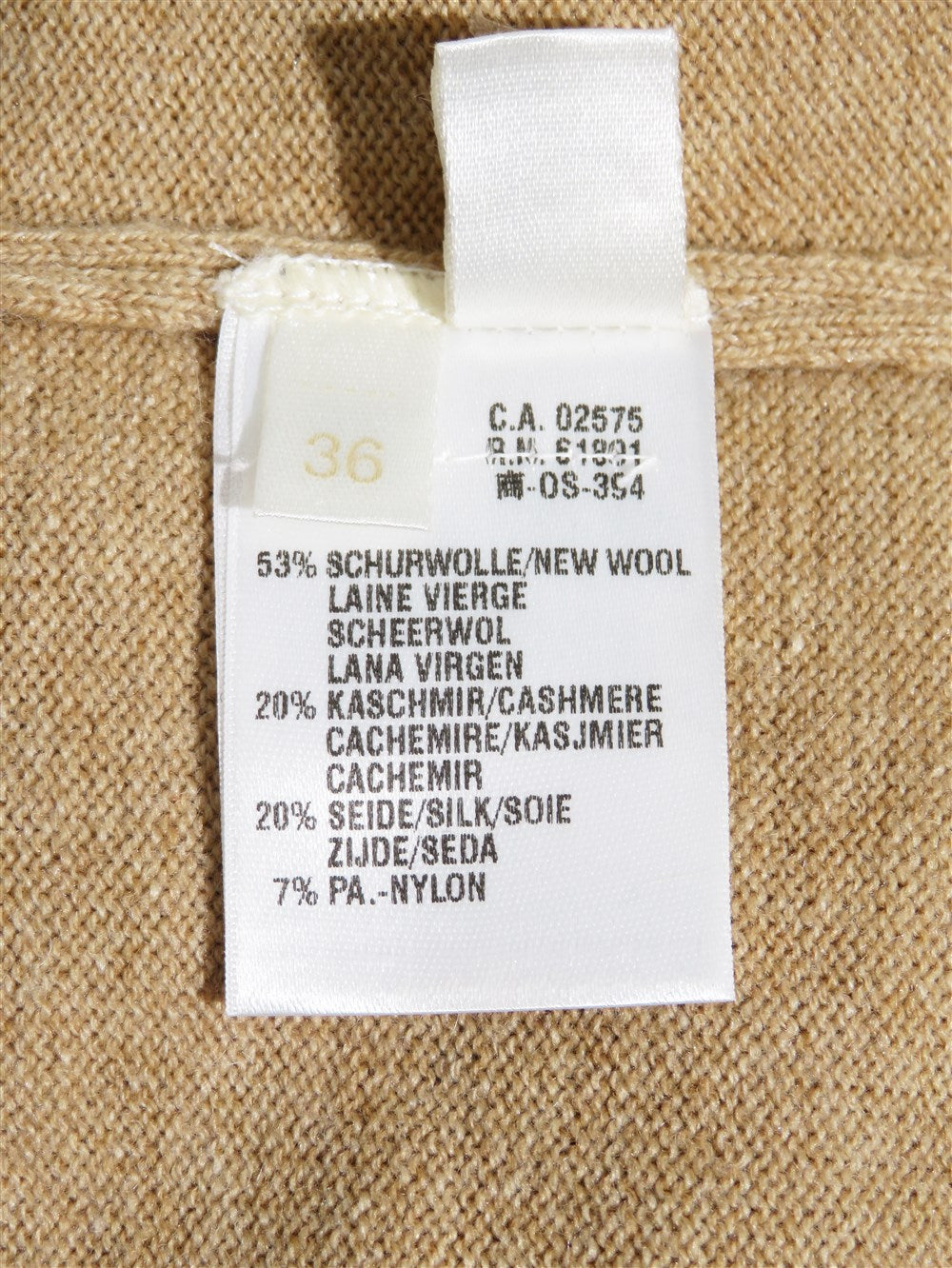 ビーズフリンジ オフショルダー ニット