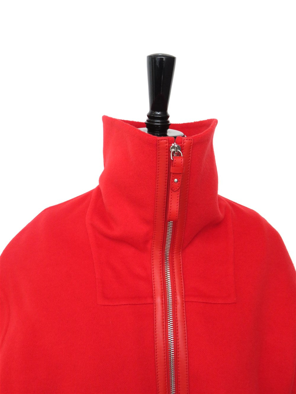 カシミヤ ジップアップ ショート コート