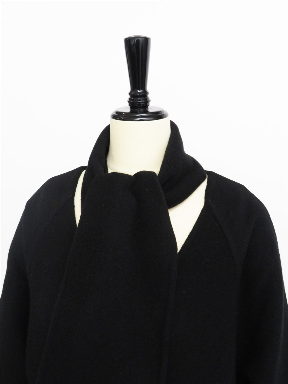 ミンクファーカフス サイドスリット カシミヤ コート