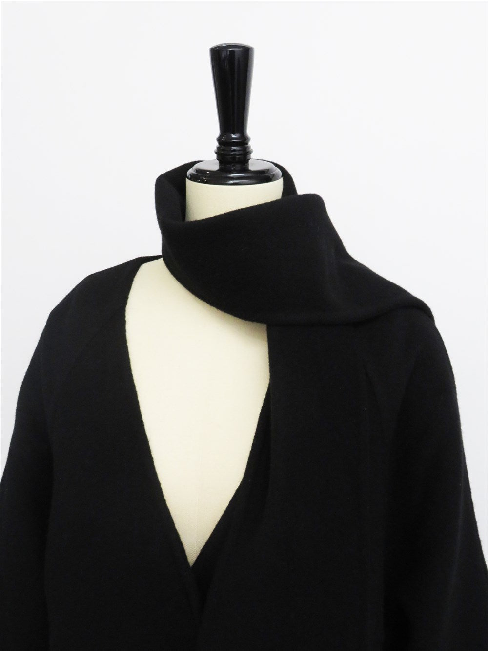 ミンクファーカフス サイドスリット カシミヤ コート