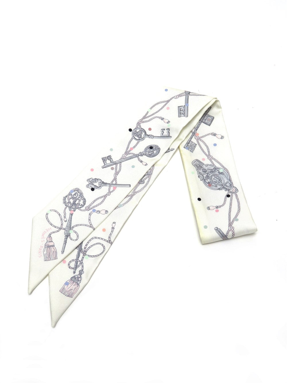 ツイリー Les Clés à Pois レ・クレ・ア・ポア スカーフ