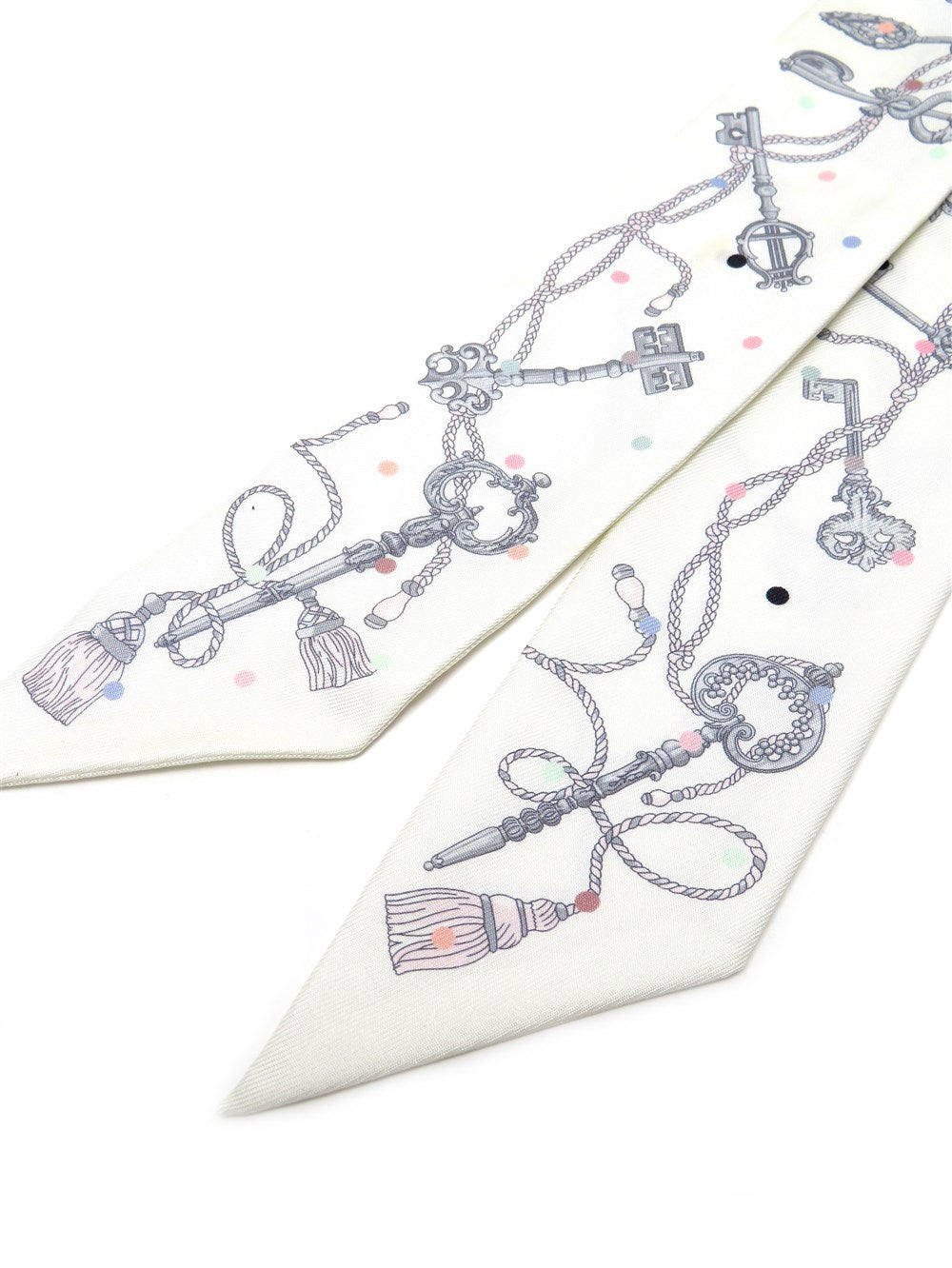 ツイリー Les Clés à Pois レ・クレ・ア・ポア スカーフ