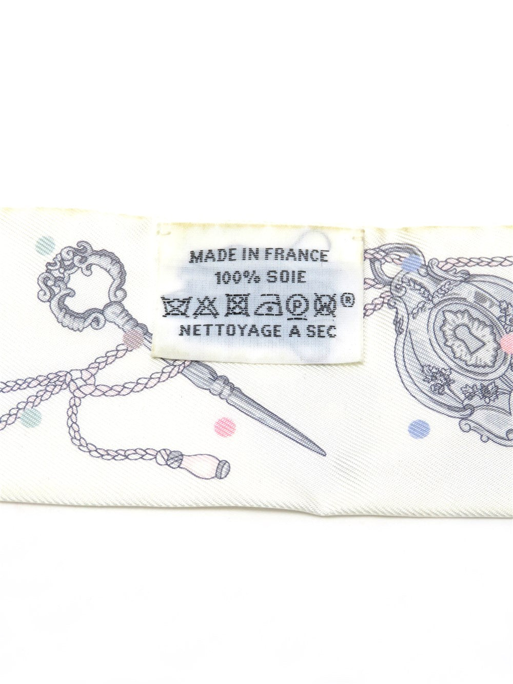 ツイリー Les Clés à Pois レ・クレ・ア・ポア スカーフ