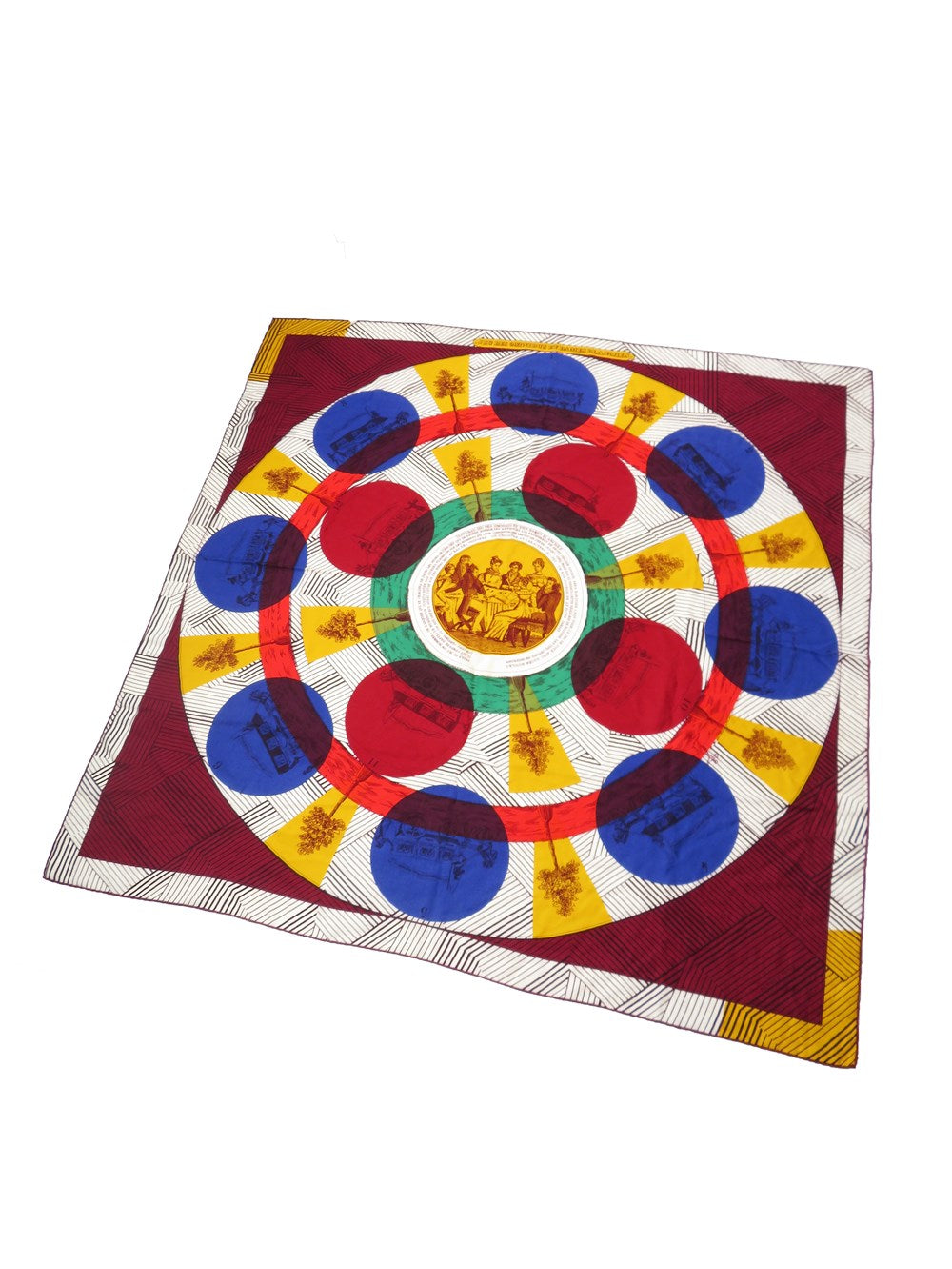 カレジェアン オムニバスと白い貴婦人のゲーム カシミヤシルク 大判ショール