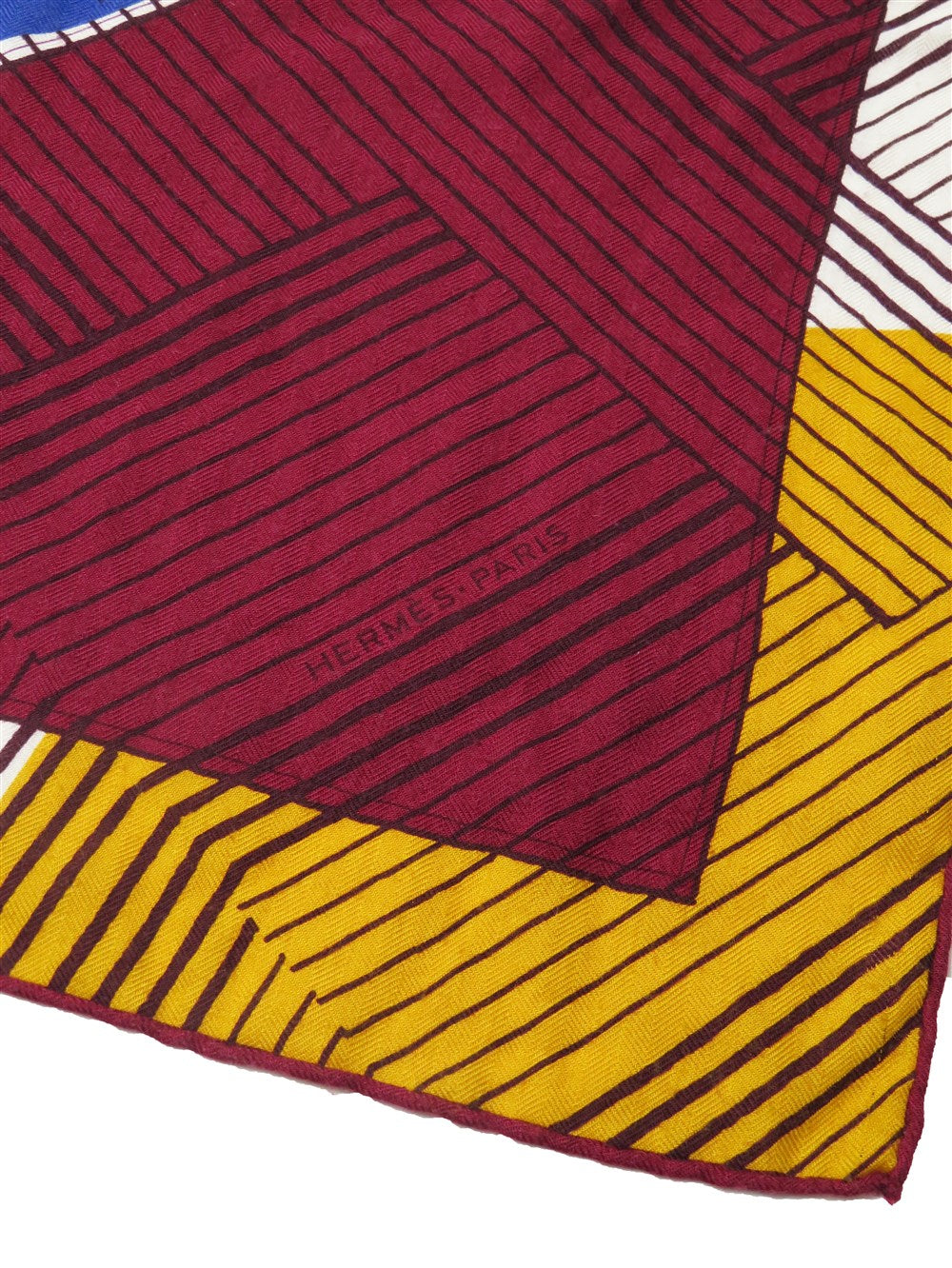 カレジェアン オムニバスと白い貴婦人のゲーム カシミヤシルク 大判ショール