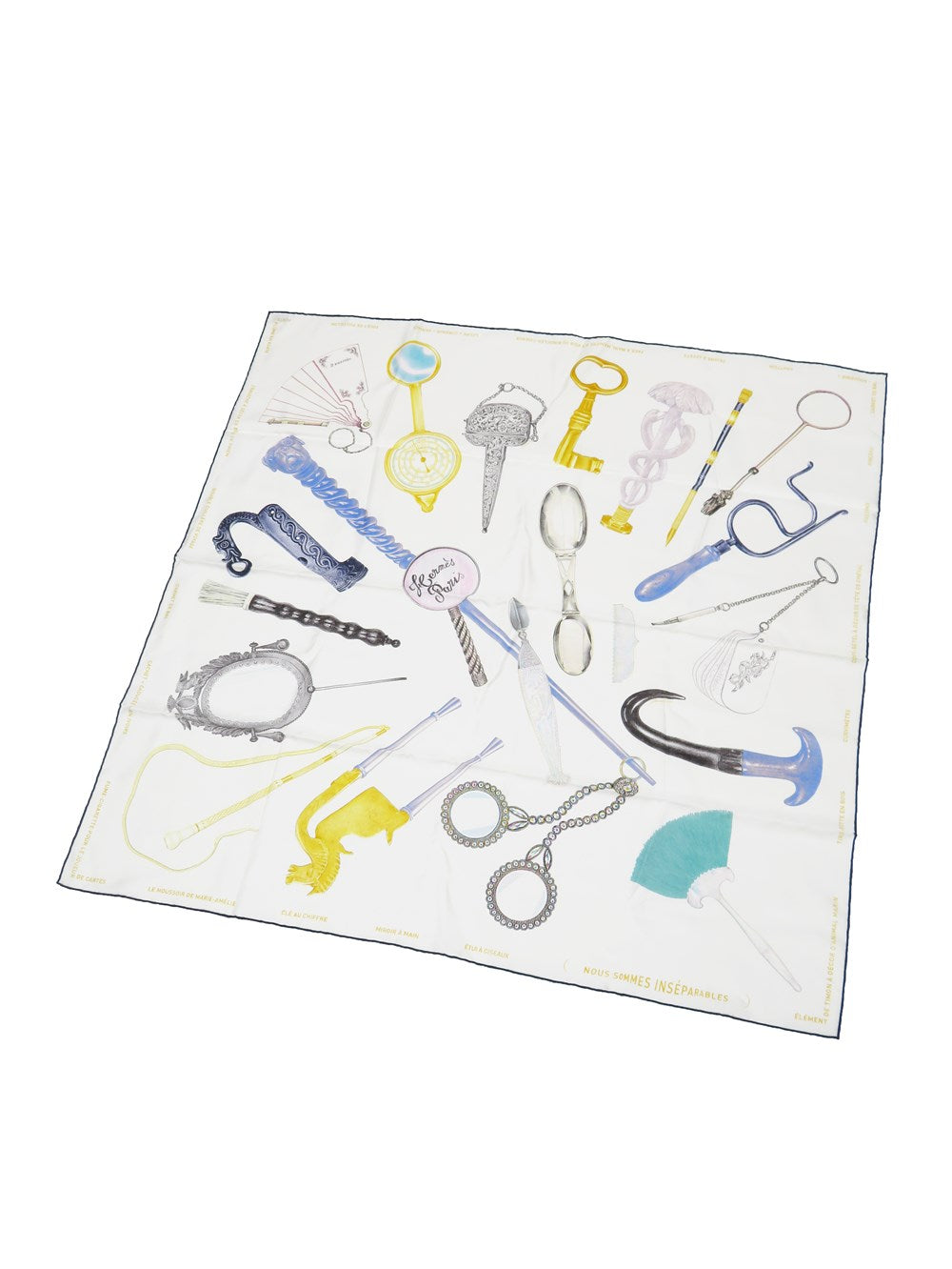 カレ90 Nous Sommes Inséparables 切っても切れない仲間 スカーフ