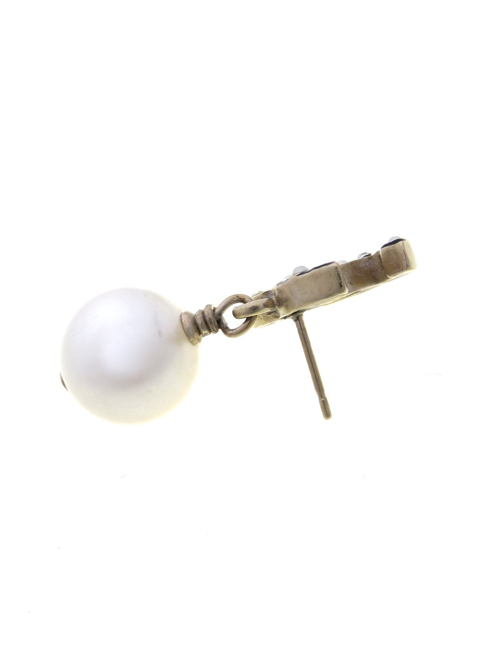 CC ココマーク コスチュームパール  ドロップ ピアス 07A