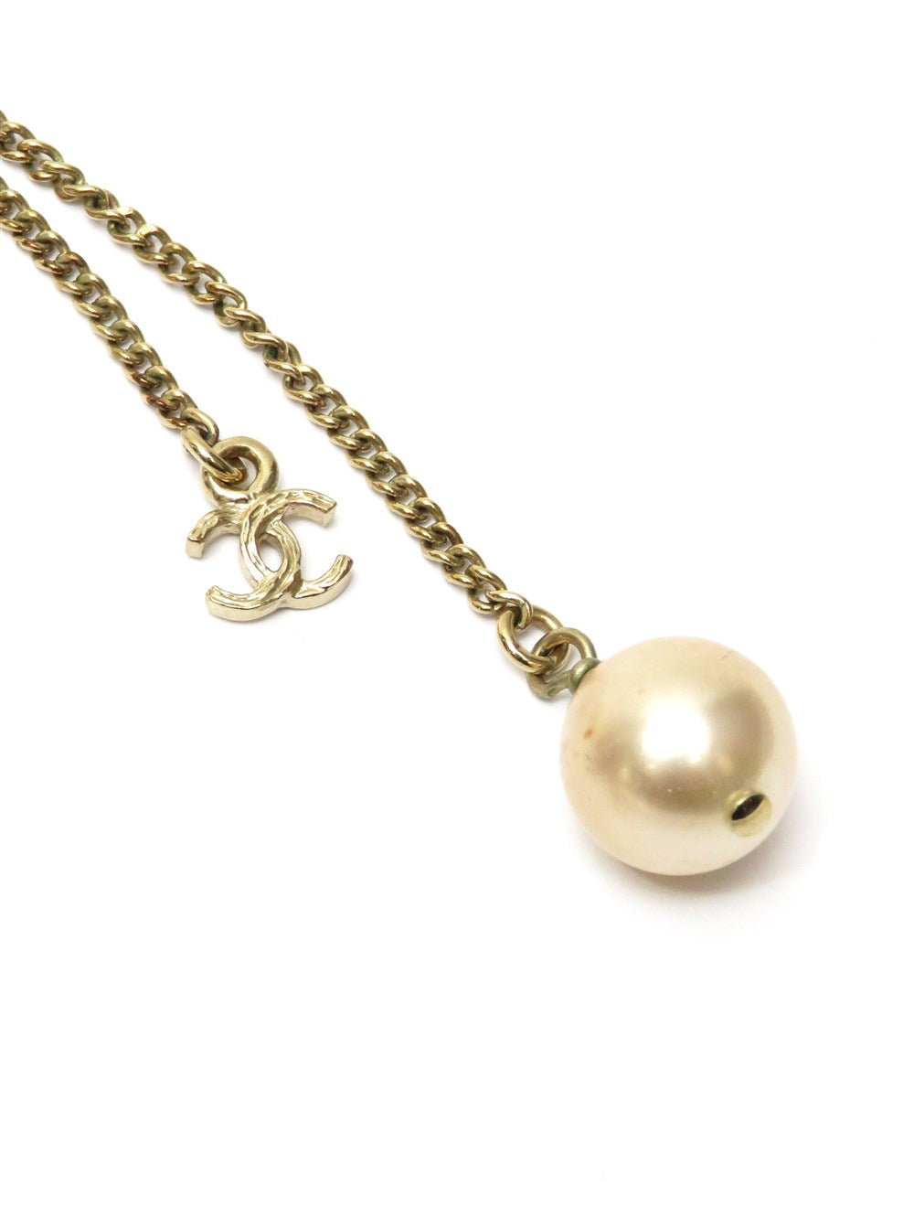 CC ココマーク パール カラービーズ ネックレス