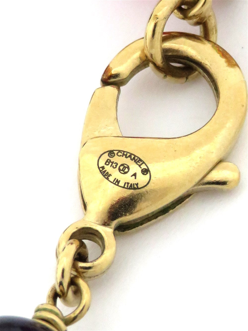 CC ココマーク パール カラービーズ ネックレス