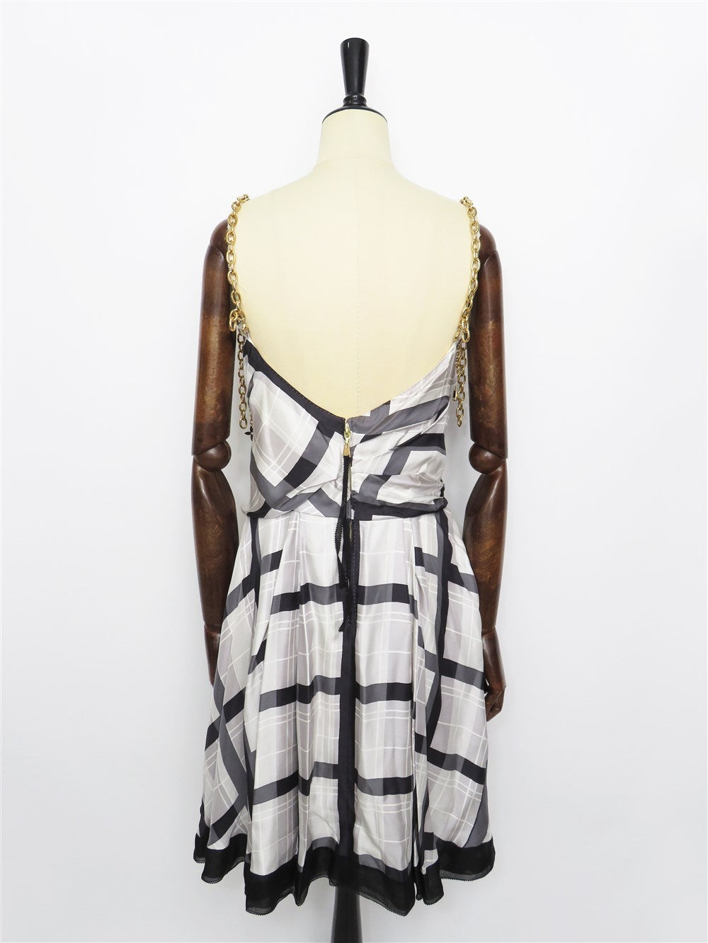 マルチチャーム チェーンストラップ ドレープ ワンピース