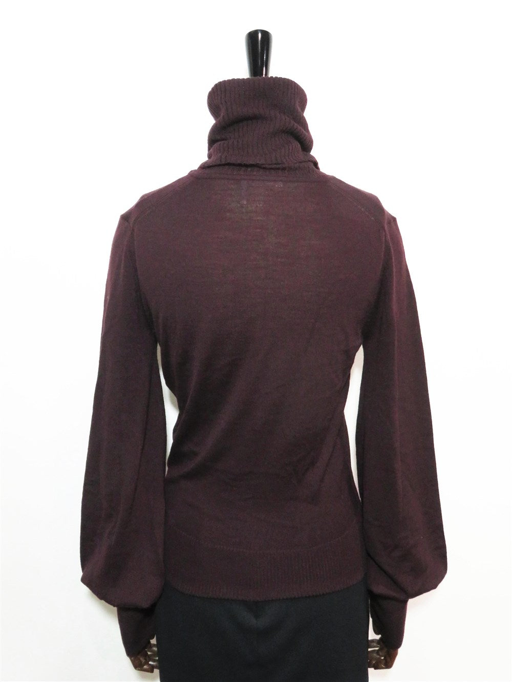 ウール タートルネック ニット プルオーバー