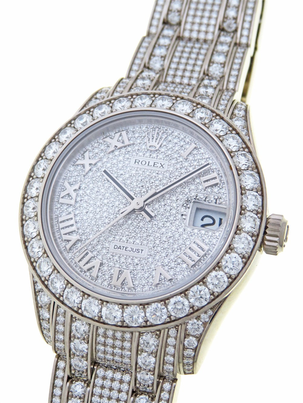 パールマスター デイトジャスト フルダイヤ 34mm