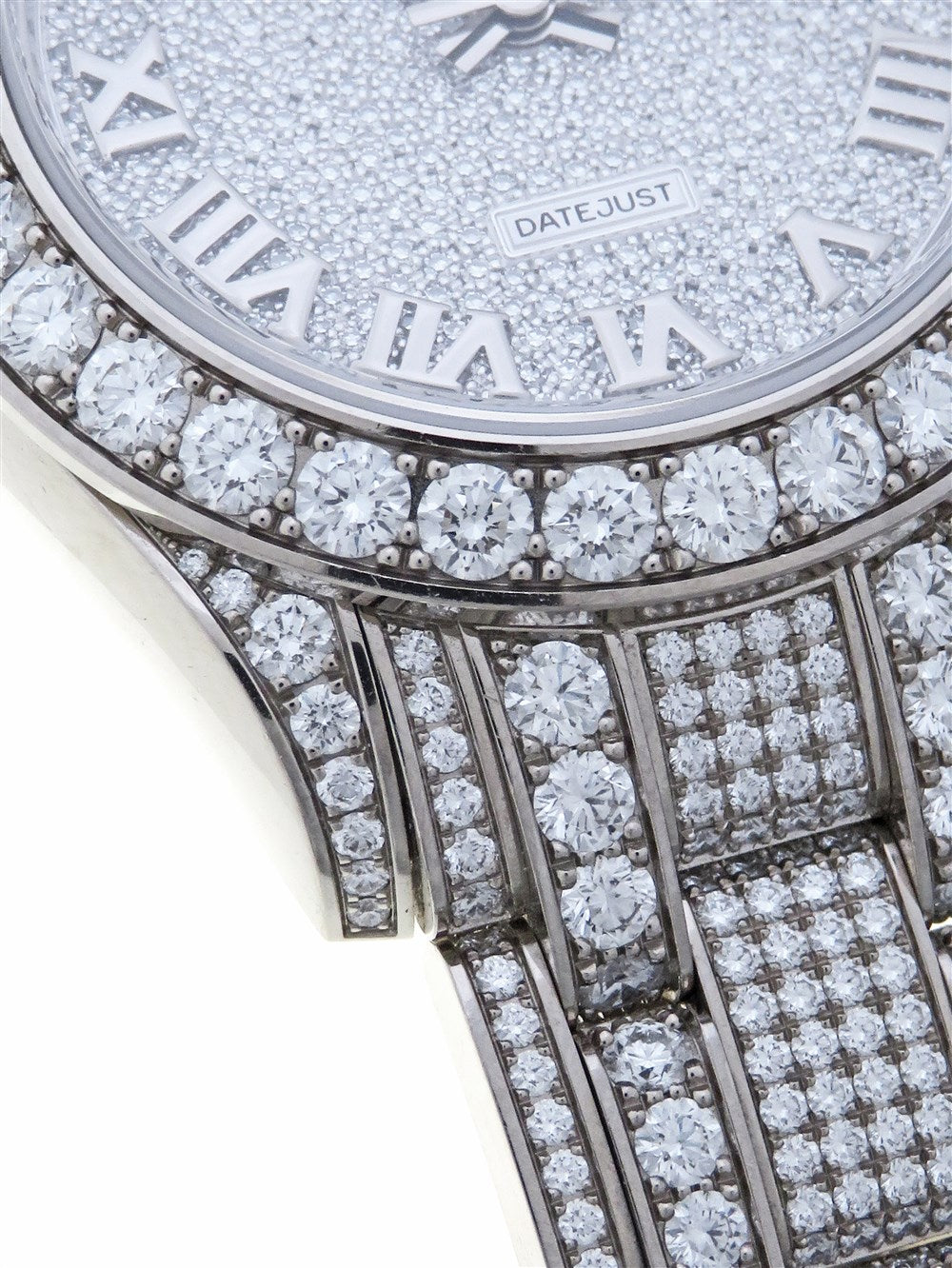 パールマスター デイトジャスト フルダイヤ 34mm