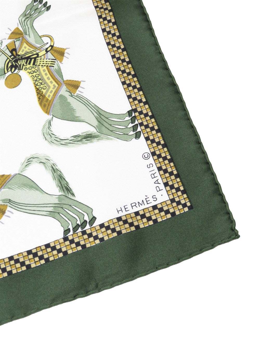 HERMES エルメス スカーフ カレ90 フランス初代帝国のハーネス シルク カレ90 Harnais Français Premier Empire フランス初代帝国のハーネス