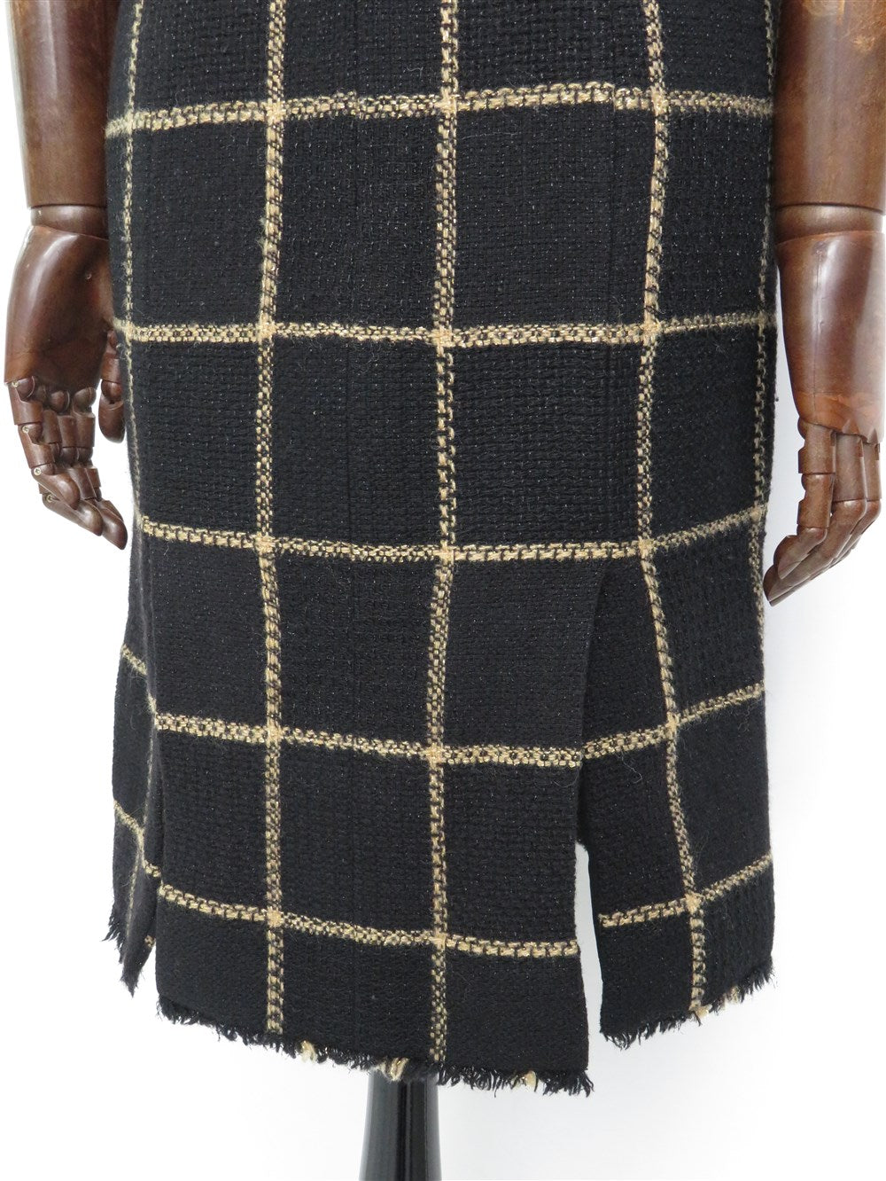 CC チェック柄 ツイード ワンピース